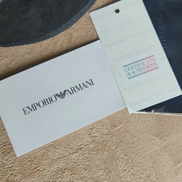 NWT ❗️ Emporio Armani men's sunglasses black and red with case - Picture 11 of 12